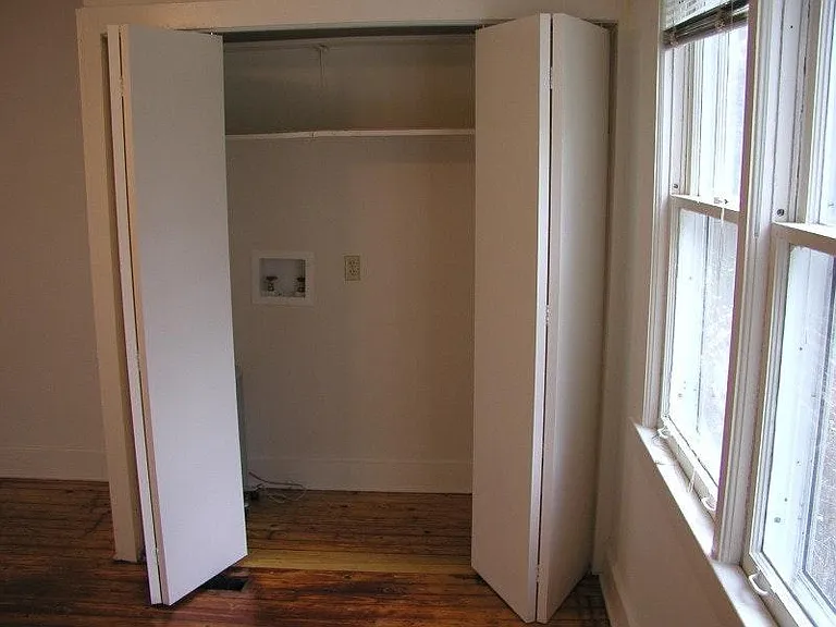 Closet with Washer/Dryer Hookups (washer and dryer provided - not pictured)