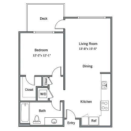 Floor plan Plan 1ZB