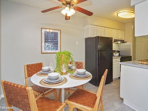 Dining space perfect for dinner parties