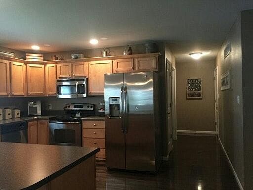 Wonderful maple cabinets, Hardwood Floors, Stainless Steel Appliances, including Dishwasher and Microwave