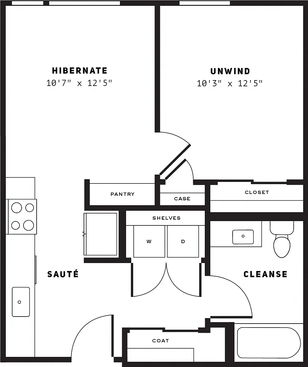 Floor plan A3a