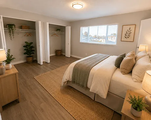 Floor plan 2 Bedrooms, 1 Bathroom
