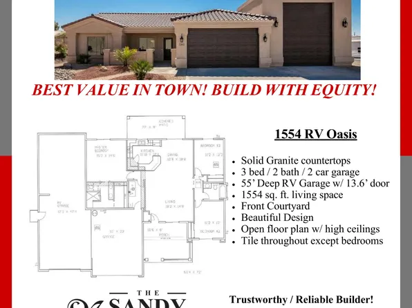 1554 RV Oasis Plan, North Lake Havasu