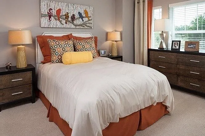 1st Floor - Bedroom (model home furnished)