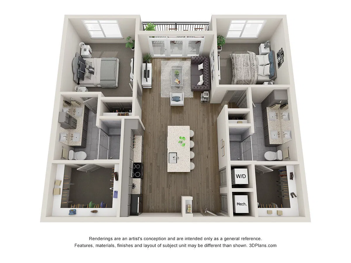 Floor plan B1