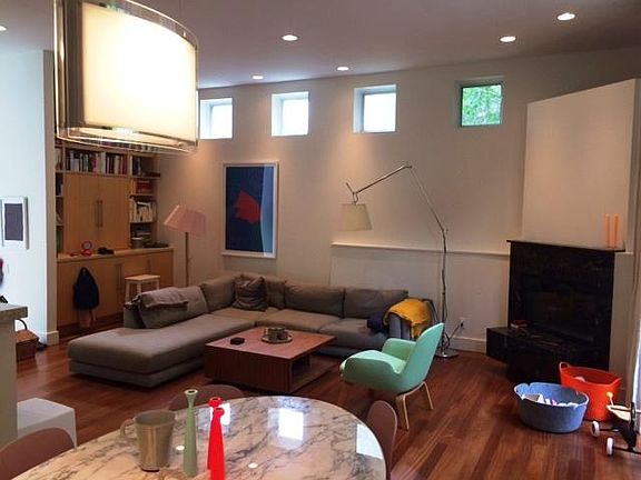 Living Room with Fireplace