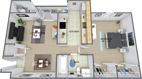 Floor plan The Cypress