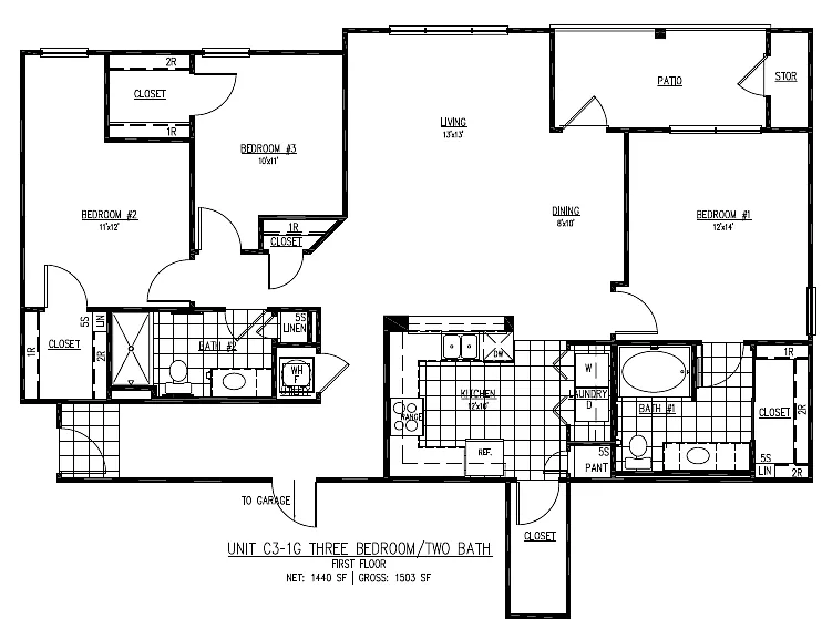 Floor plan The Stockdale