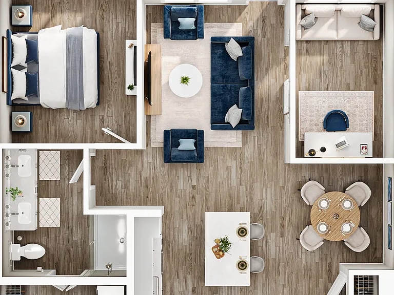 A6D floor plan Solis Birkdale