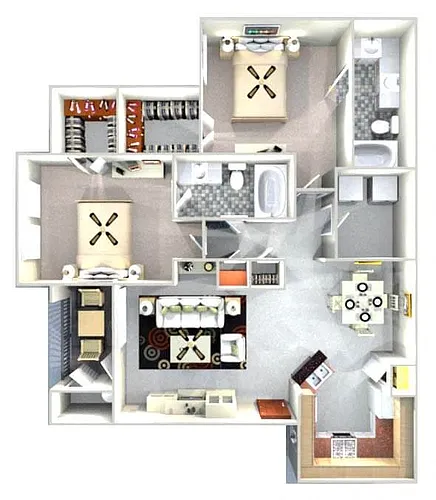 Floor plan Delmont