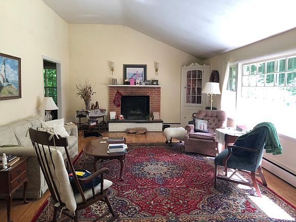 Large, bright living room