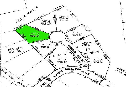 2nd image of LOT 6 Legends Ct