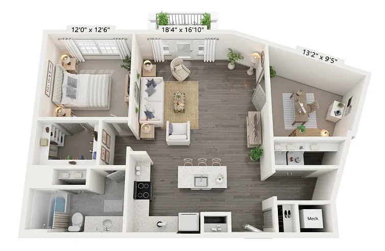 Floor plan A6