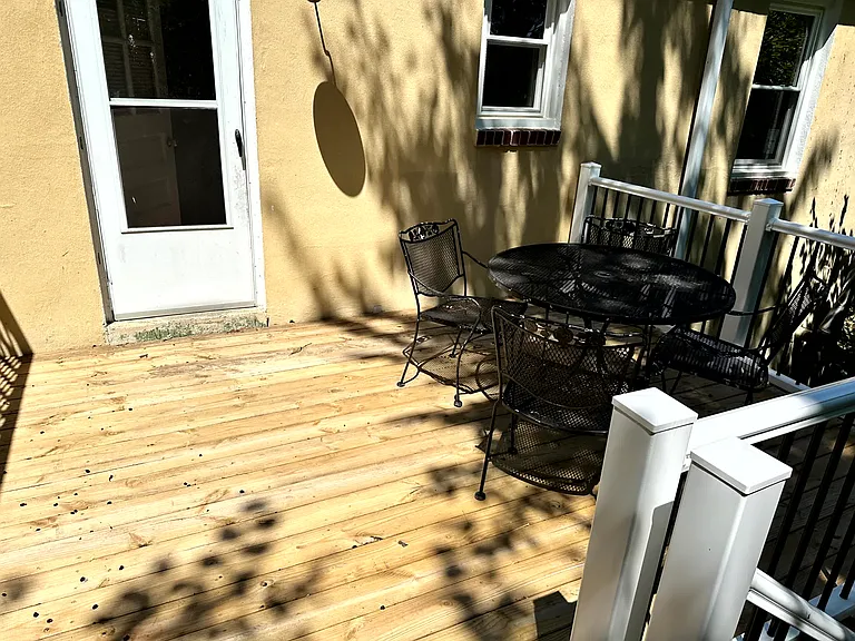 New back deck!
