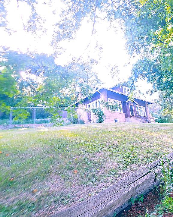 South side view of house