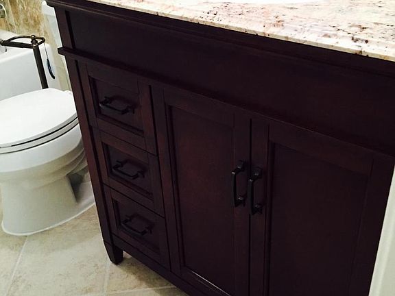 beutiful master bath tiile