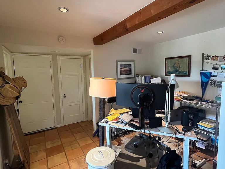 Office space off the second bedroom
