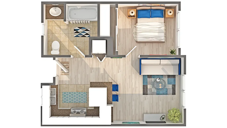 Floor plan A1