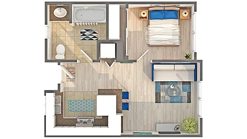 Floor plan A1
