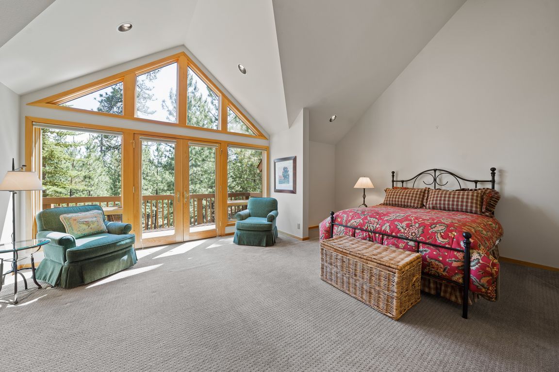 Upstairs 6th Bedroom - and 3rd primary ensuite with balcony and private entrance/exterior staircase