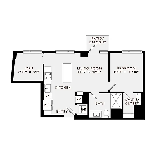 Floor plan A15
