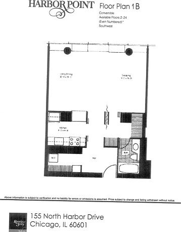 1st image of 155 N Harbor Dr APT 201