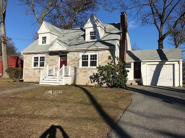 Front right of house