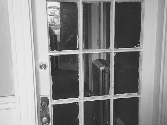 front door to apartment