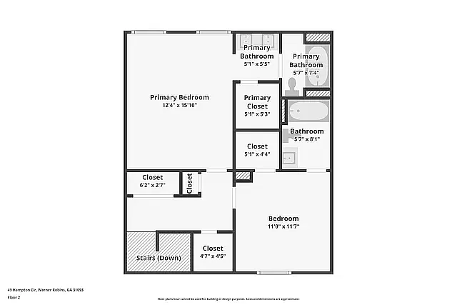 Floor plan TOWNHOME-Renovated