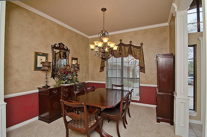 Formal Dining Steps From Kitchen and Entry