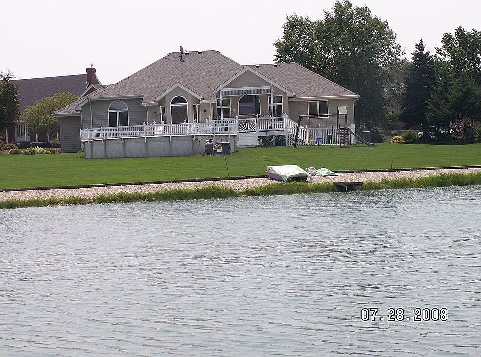 lake front back yard