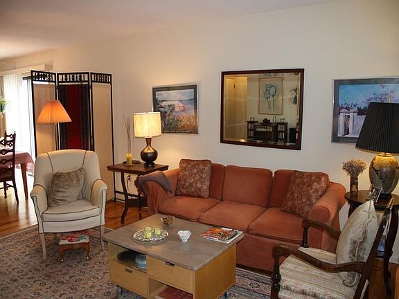 Living Room with Hardwood Flooring