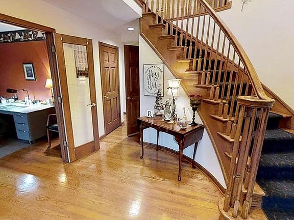 spiral staircase thruout