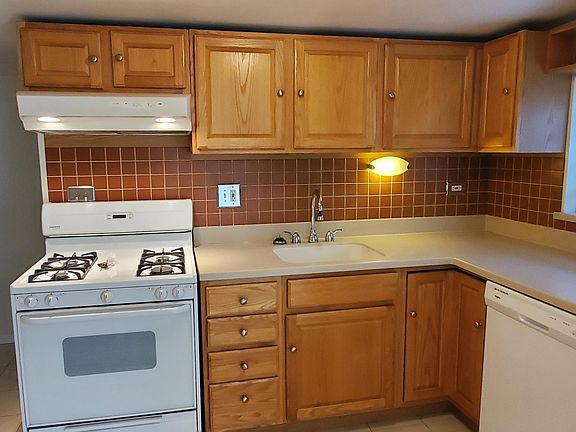 Kitchen view from living/dining room