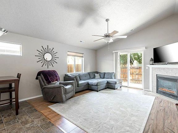 Spacious living area.