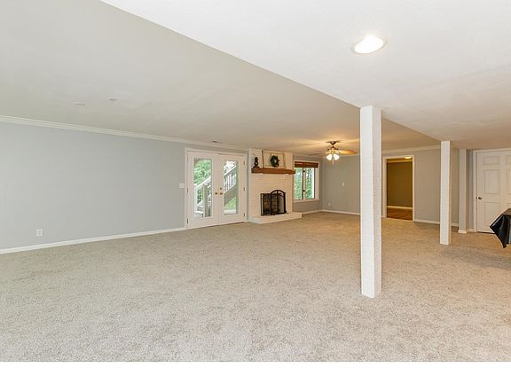 Finished lower level