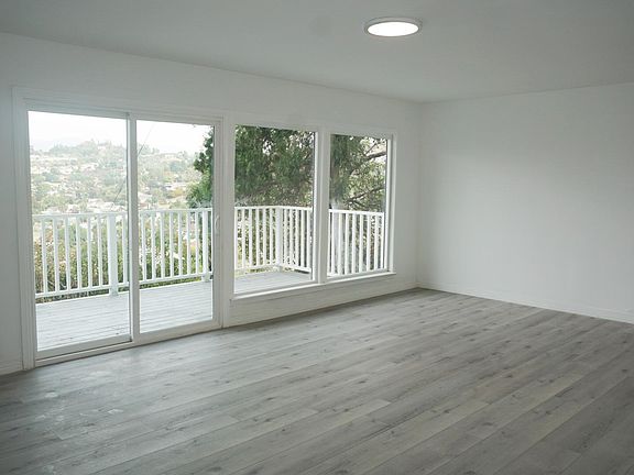 Sliding doors leading to your own private deck.