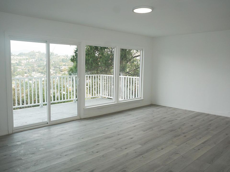 Sliding doors leading to your own private deck.