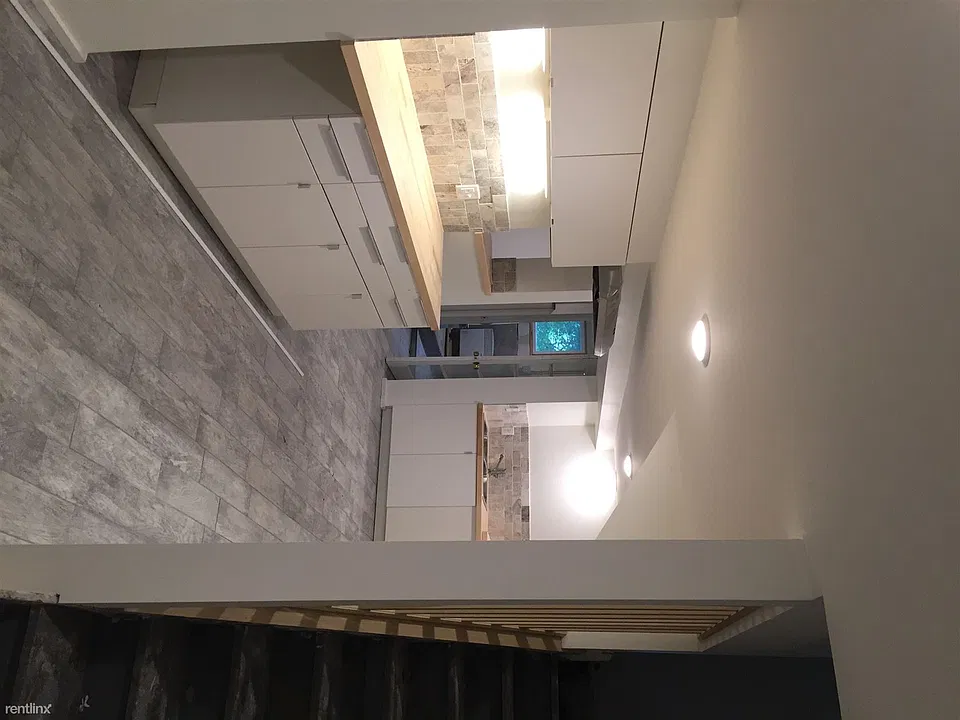 Kitchen from stairs/extra sitting room