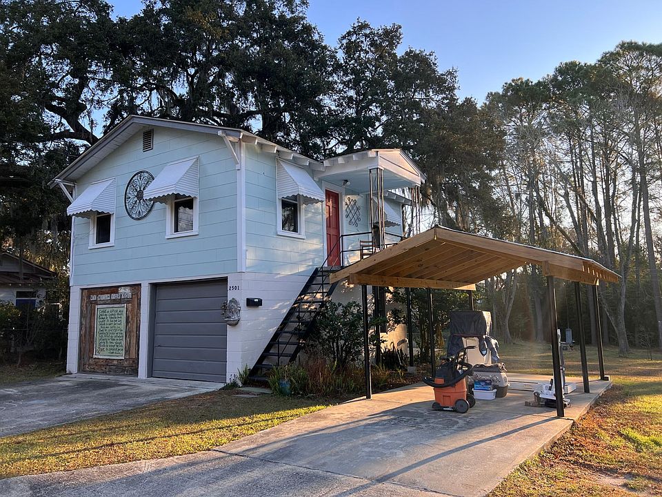 new carport and deck