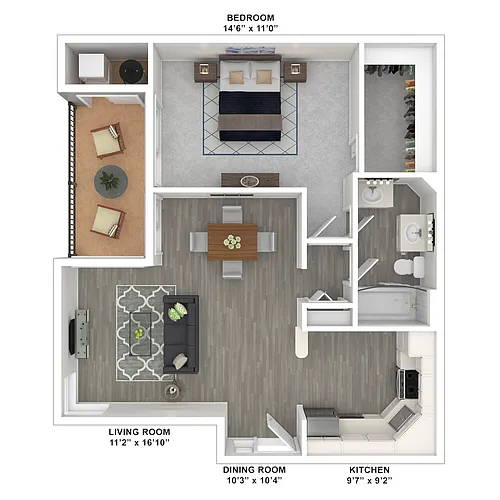 Floor plan Alluring R