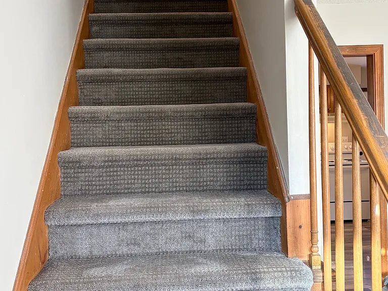new carpet leading to 2nd floor bedrooms and Bathroom