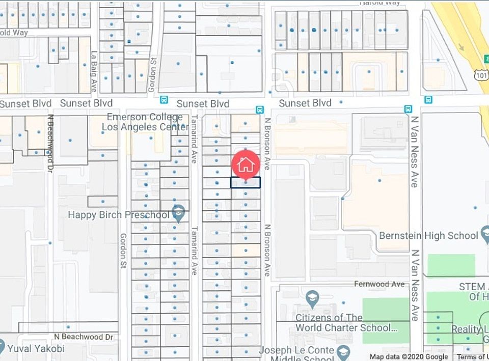 1st image of 1449 N Bronson Ave