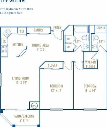 The Woods Floorplan