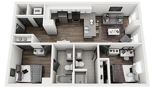 Floor plan Frisco D