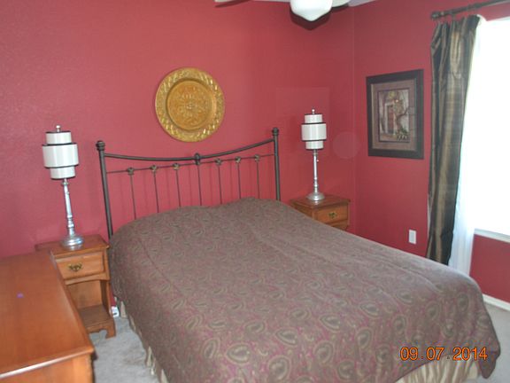 BR with regular 8' ceiling