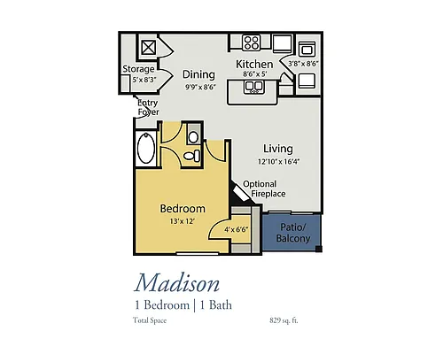 Floor plan Madison