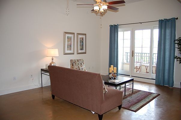 Living Room looking out to balcony