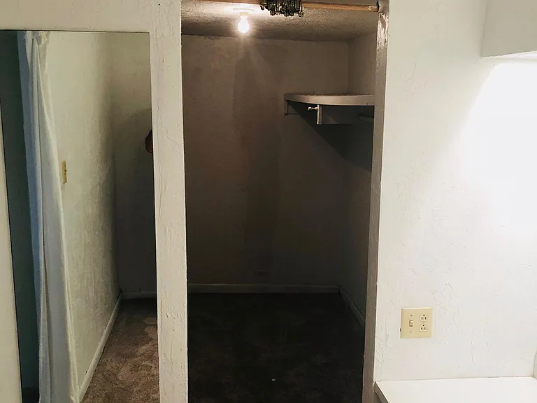 Walk in closet and make up room