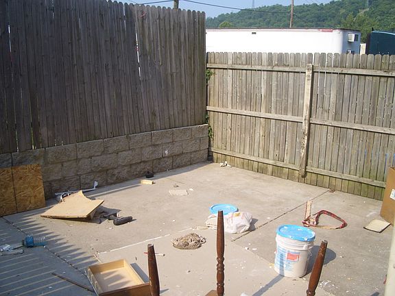 Rear Patio